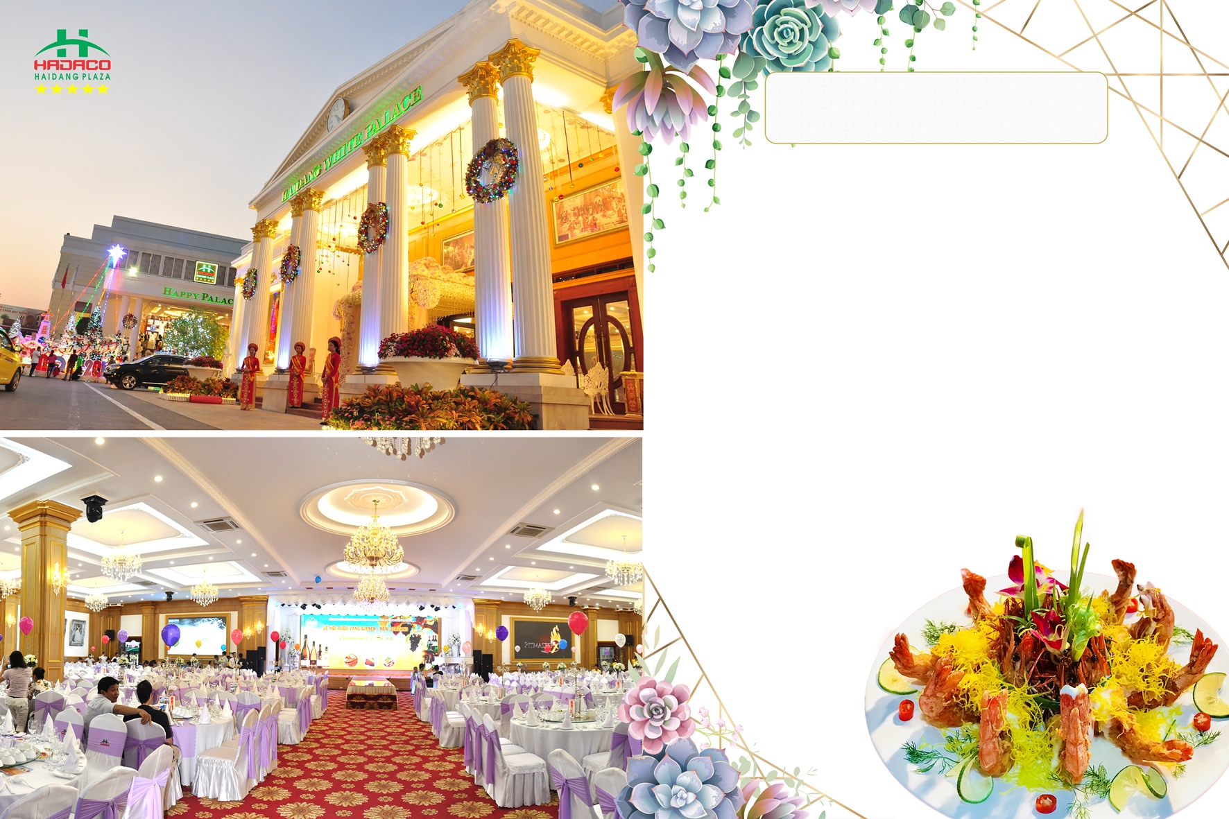 Trung tâm Tổ chức Sự kiện, Tiệc cưới Nhà hàng Hải sản 