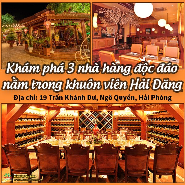 Khám Phá 3 Nhà Hàng Độc Đáo Nằm Trong Khuôn Viên Hải Đăng